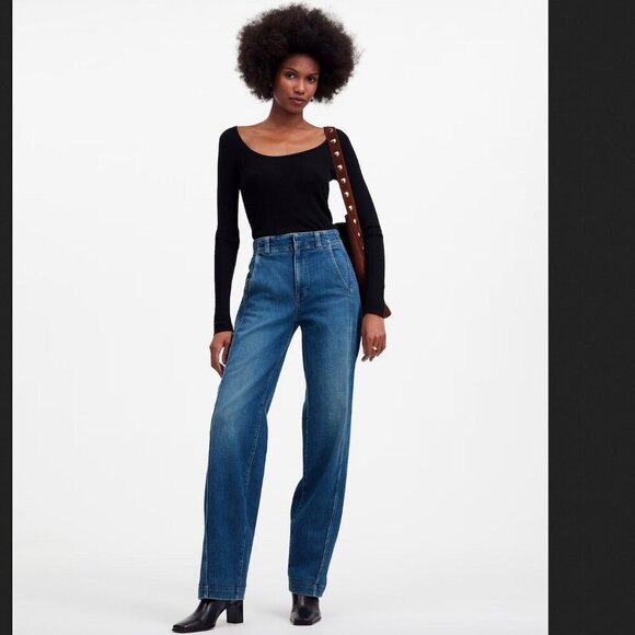 Madwell | Tapered Denim Trousers - Picture 1 of 10